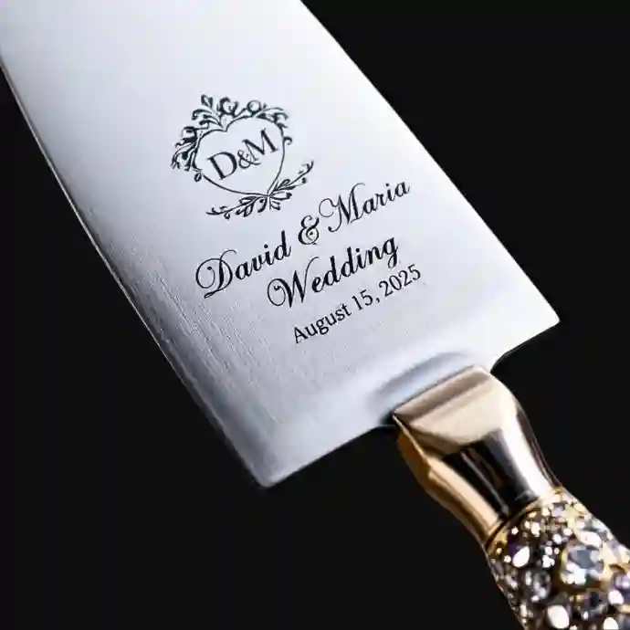 Custom Wedding Glassware &amp; Tableware by Squizzy