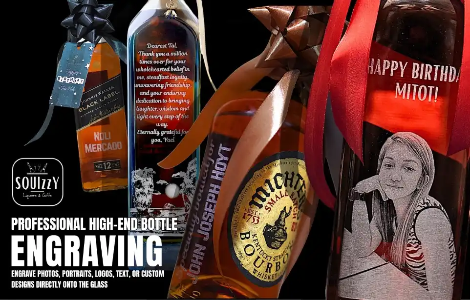 Squizzy Professional High-End Bottle Engraving Service – Personalized Liquor Gift Philippines