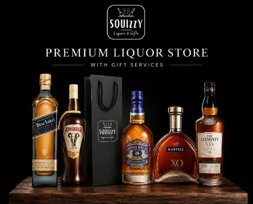 Premium Liquor Store Gift Services Mobile Banner