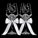Customized WIne Glasses Set for Wedding.webp