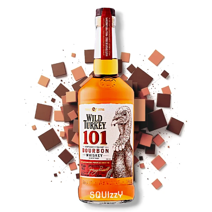 Wild Turkey 101 Aged 8 Years Kentucky Straight Bourbon Whiskey 750mL