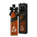 Custom Engraved Bottle with Personalized Photo & Text