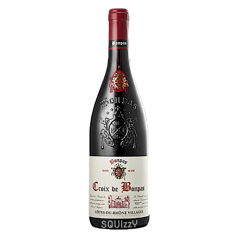 Bonpas Cotes-Du-Rhone Red Wine 750mL