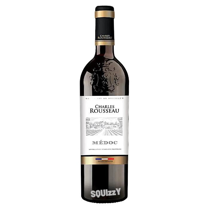 Charles Rousseau Medoc Red Wine 750mL