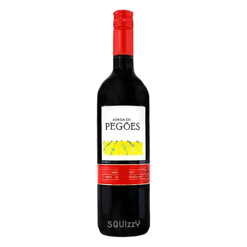 Adega de Pegoes Medium Sweet Red Wine 750mL