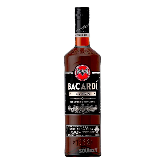 Bacardi Carta Negra Black Rum 750mL
