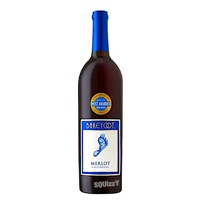 Barefoot Merlot Red Wine 750mL