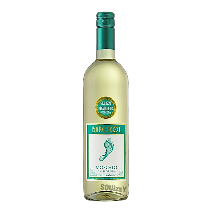 Barefoot Moscato White Wine 750mL