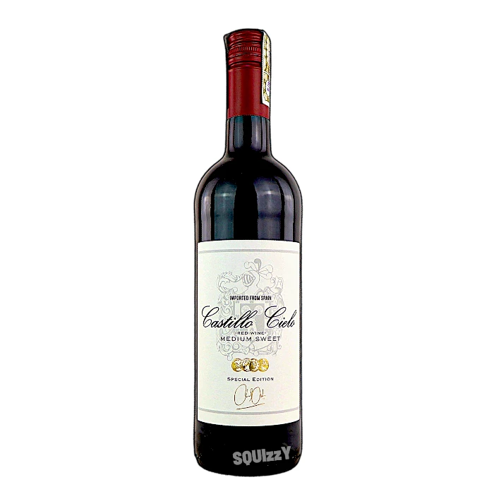 Castillo Cielo Medium Sweet Red Wine 750mL