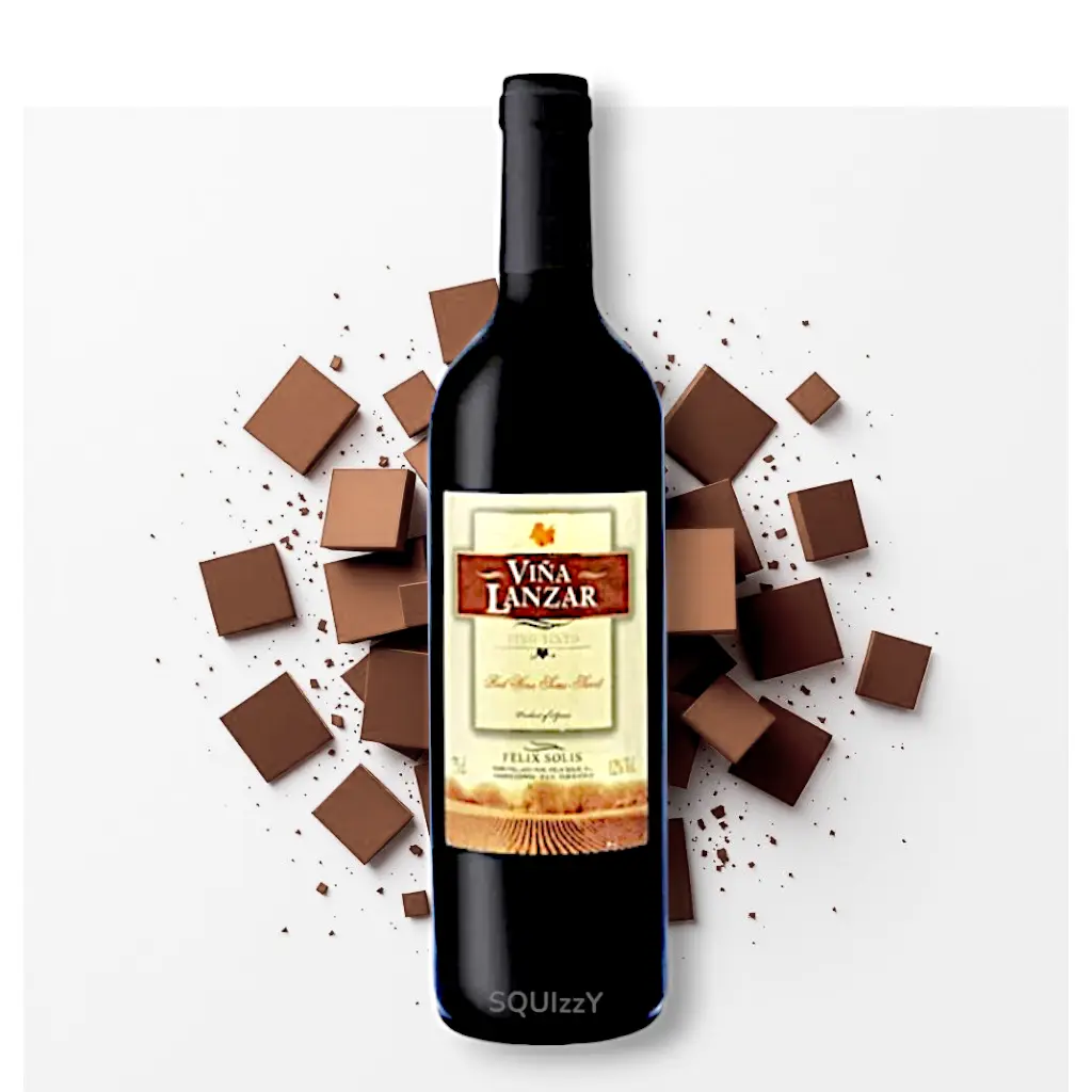 Vina Lanzar Semi Sweet Red wine 750mL