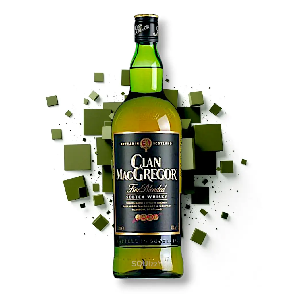 Clan McGregor Blended Scotch whisky 1L