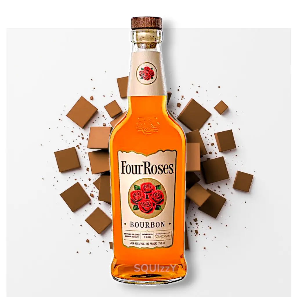 Four Roses Kentucky Straight Bourbon whiskey 750mL