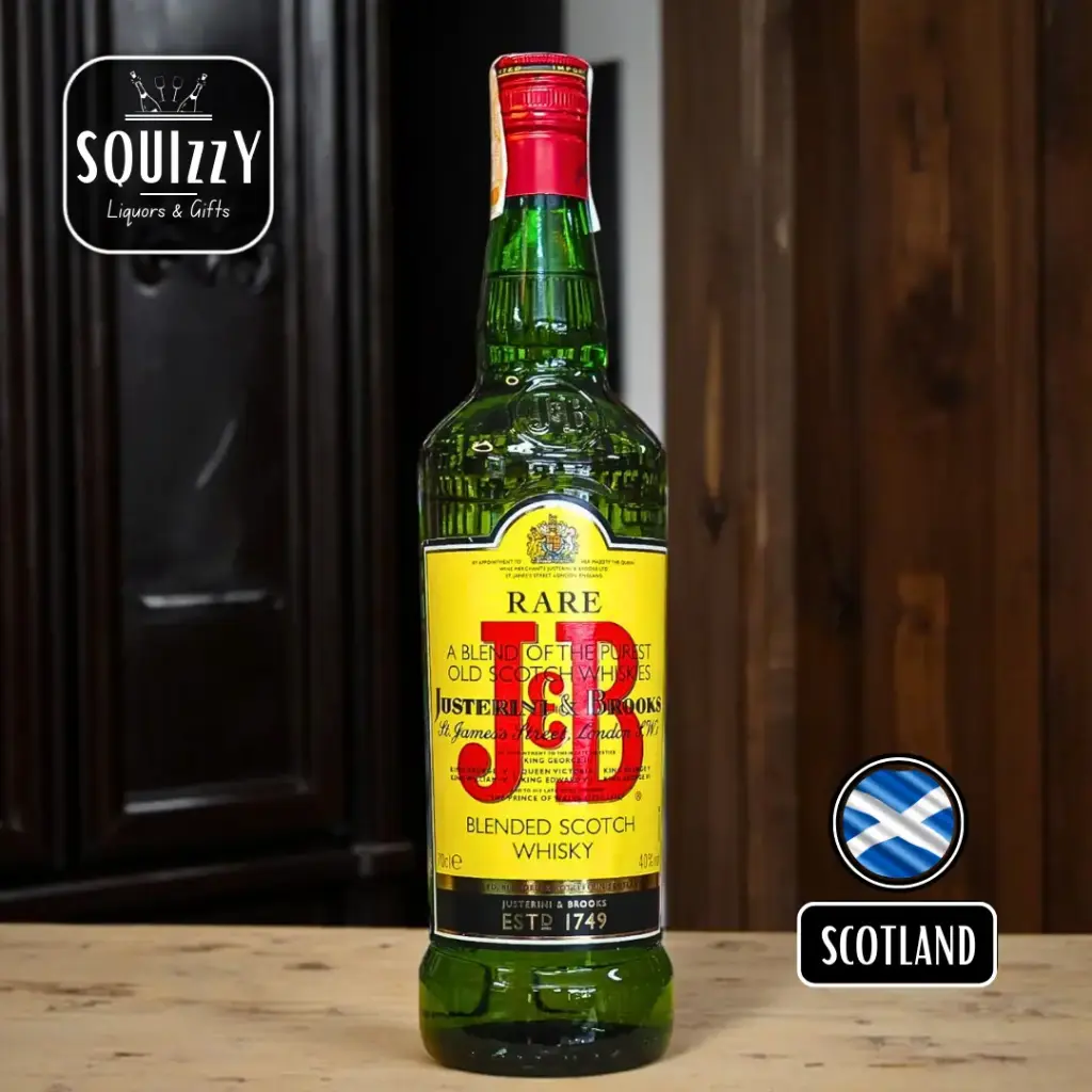 J&B Rare Blended Scotch whisky 700ml