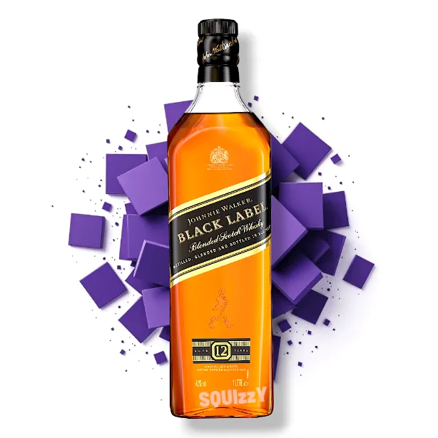 Johnnie Walker Black Label Blended Scotch whisky 1L