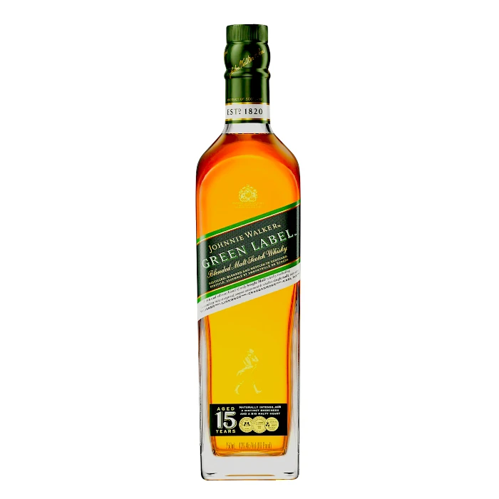 Johnnie Walker Green Label 15 Years Blended Scotch Whisky 750mL