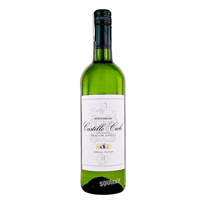 Castillo Cielo Medium Sweet White wine 750mL