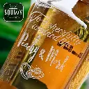 ENGRAVING of TEXT on  Liquor / Wine bottle