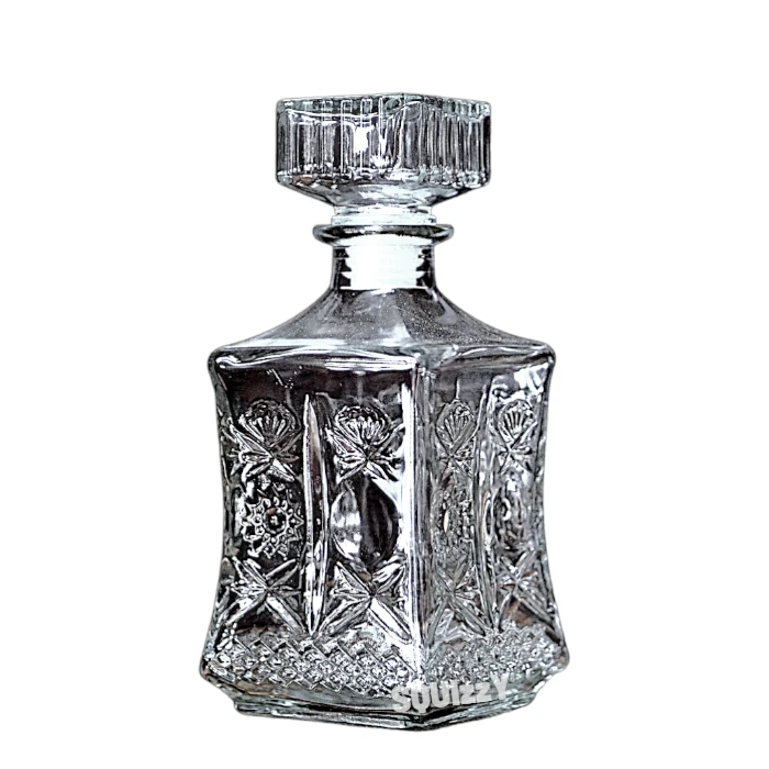 Decanter for whisky, vodka, rum and other drinks 800mL