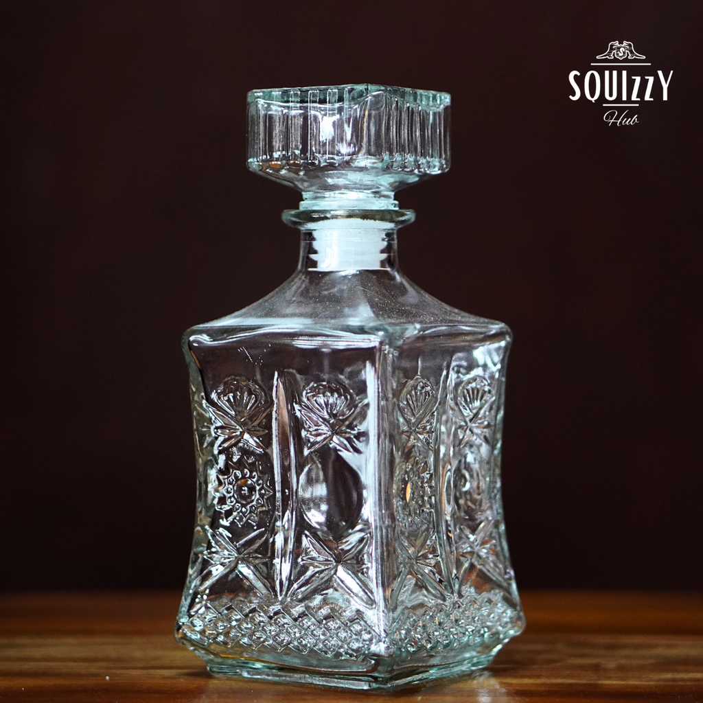 Decanter for whisky, vodka, rum and other drinks 800mL