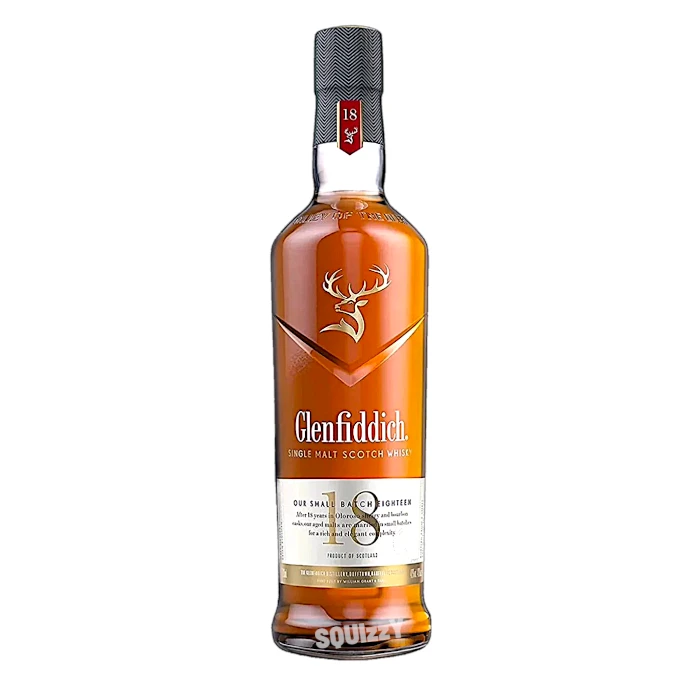 Glenfiddich 18 Years Single Malt Scotch Whisky 700mL