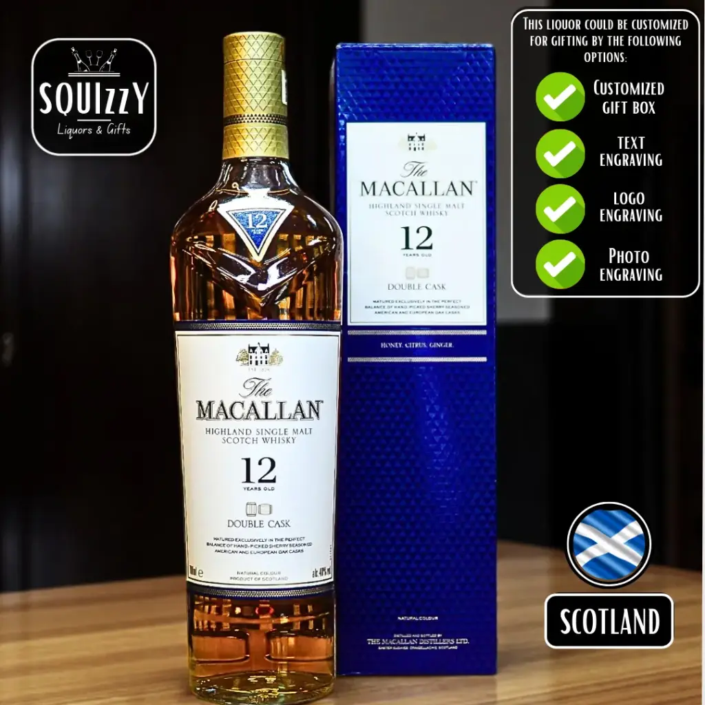 Macallan 12 Years Double Cask Single Malt Scotch whisky 700mL