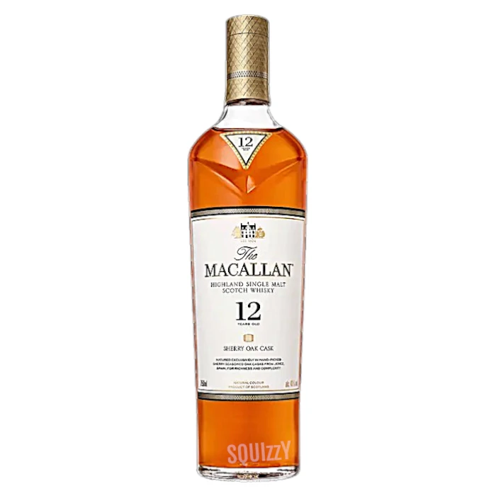 Macallan 12 Years Sherry Oak Cask Single Malt Scotch whisky 700mL