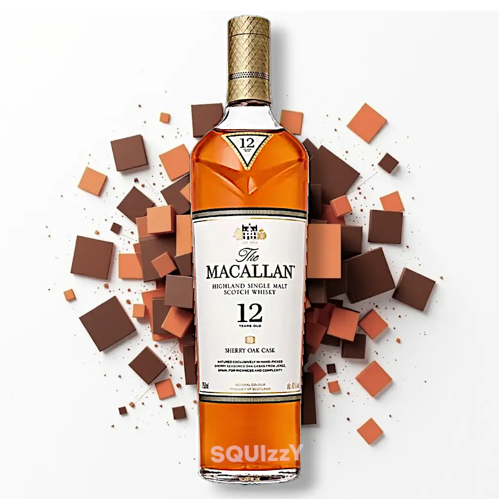 Macallan 12 Years Sherry Oak Cask Single Malt Scotch whisky 700mL