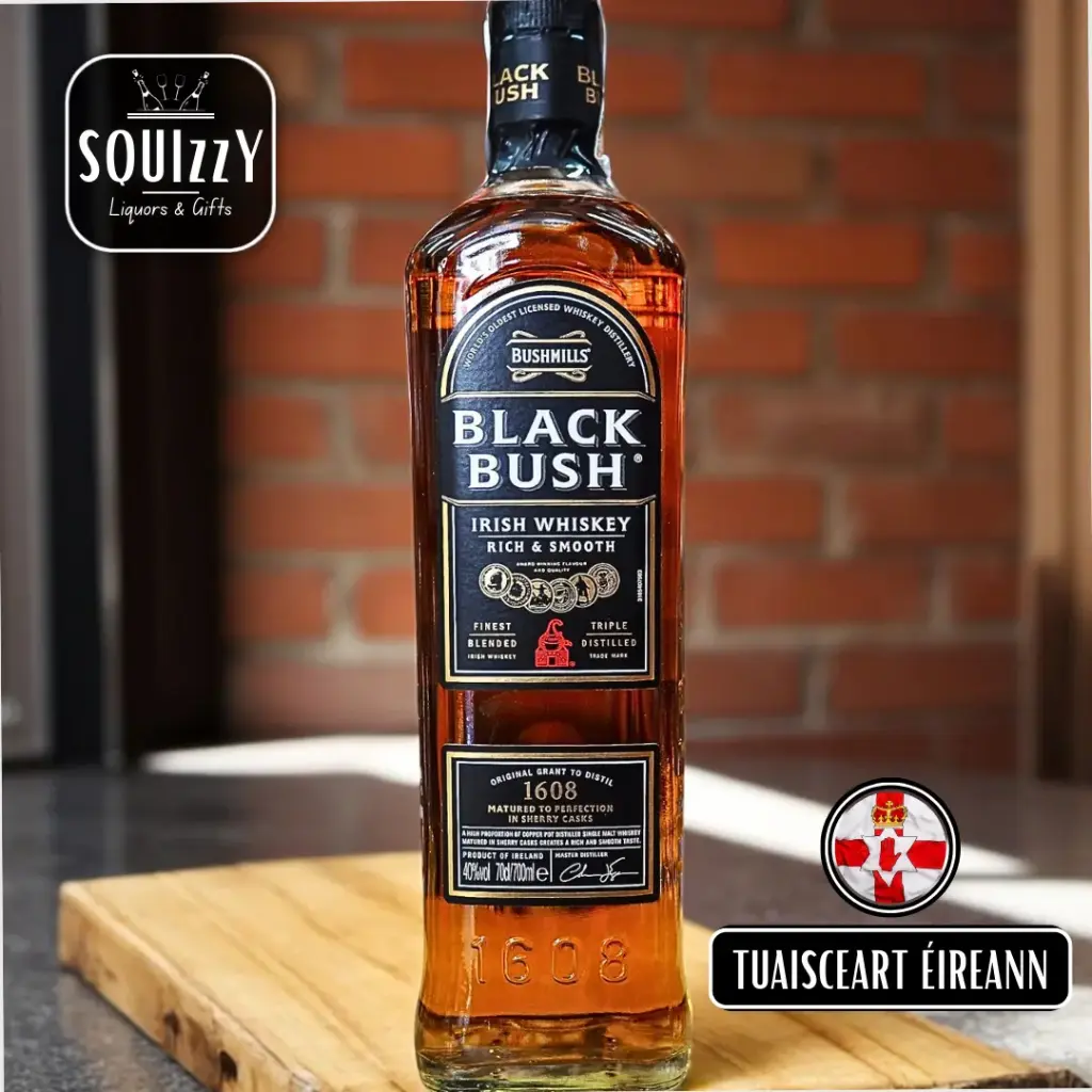 Bushmills Black Bush (Sherry finish) Blended Irish Whiskey 700mL
