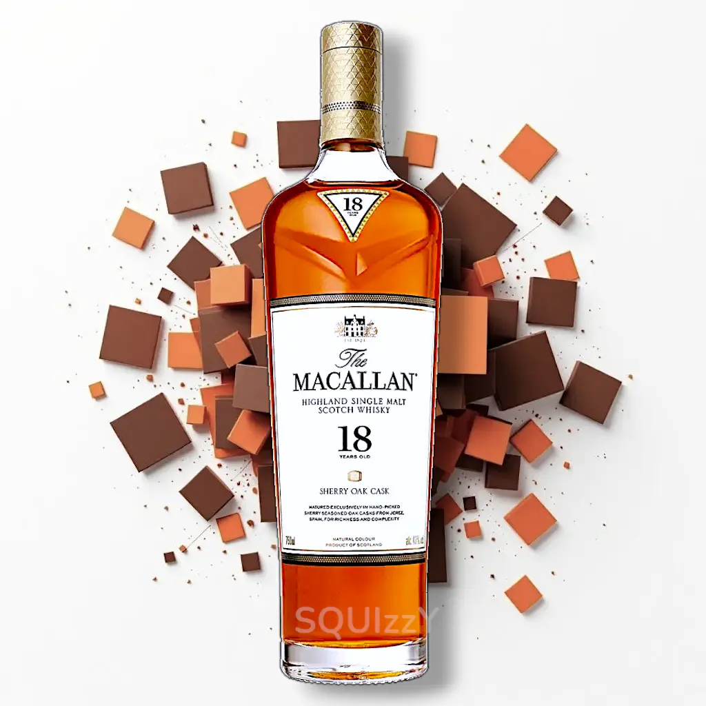 Macallan 18 Years Sherry Oak Single Malt Scotch whisky 700mL
