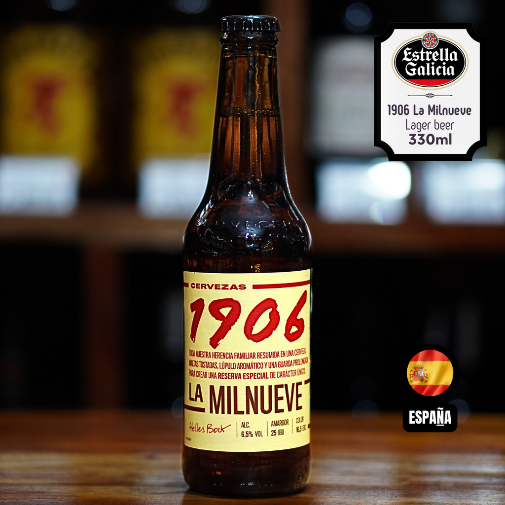 Estrella Galicia 1906 La Milnueve Lager Beer 330mL