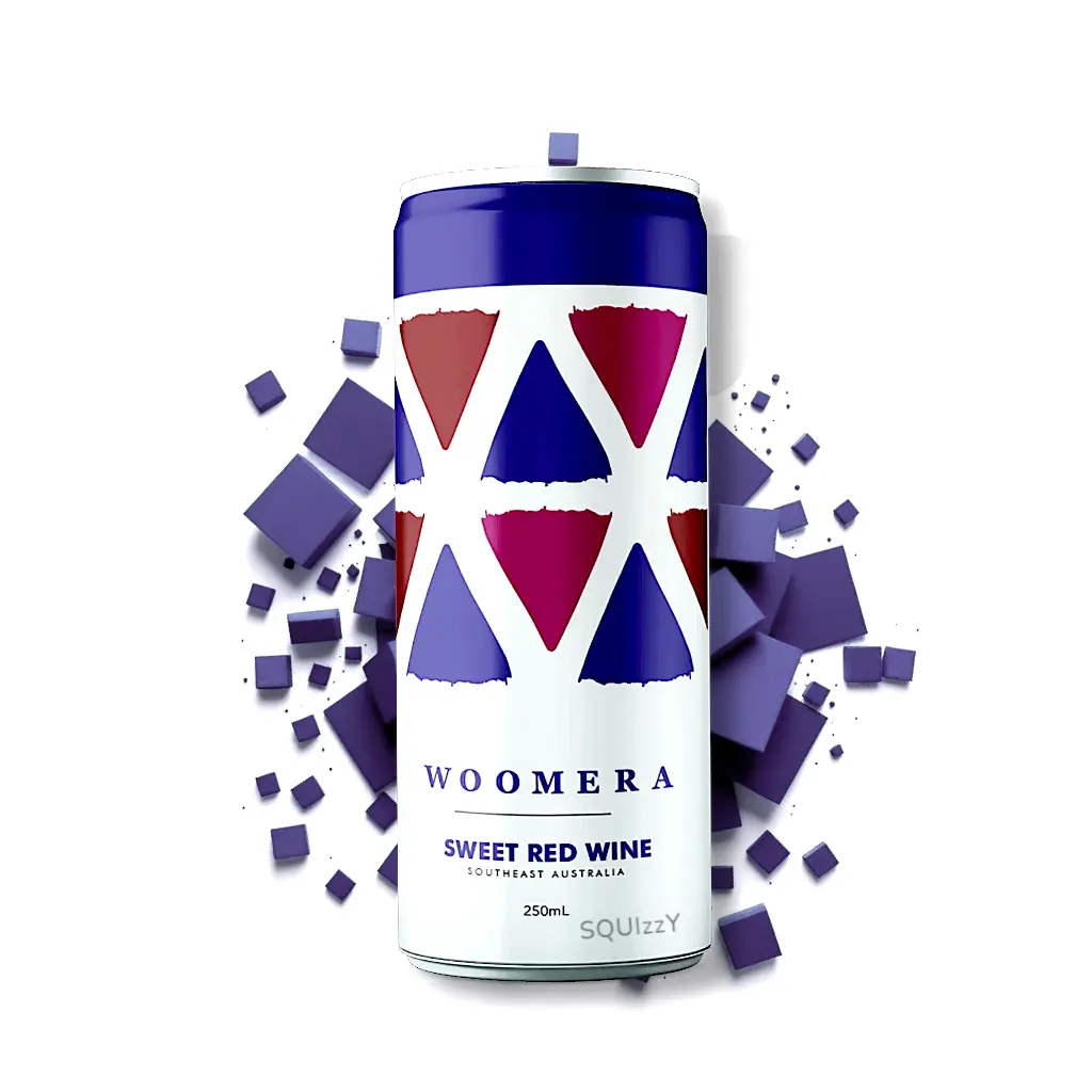 Woomera Red Wine can 250ml