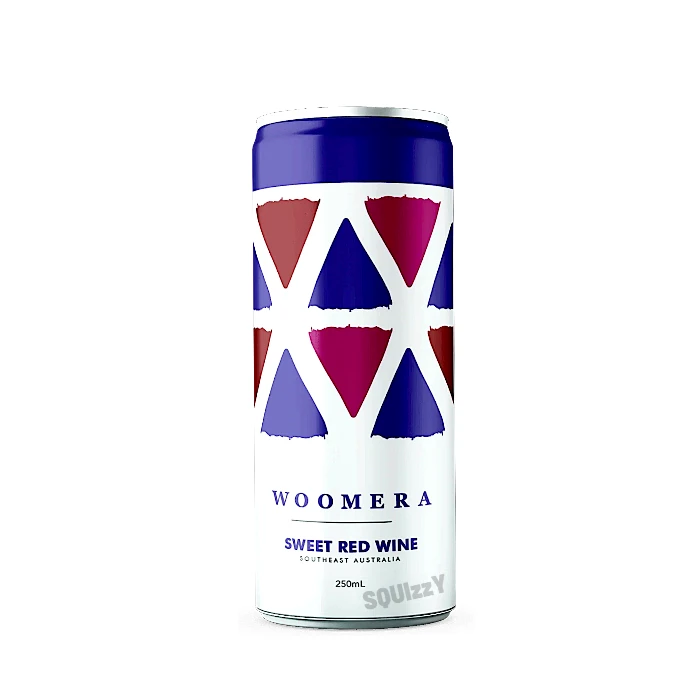 Woomera Red Wine can 250ml