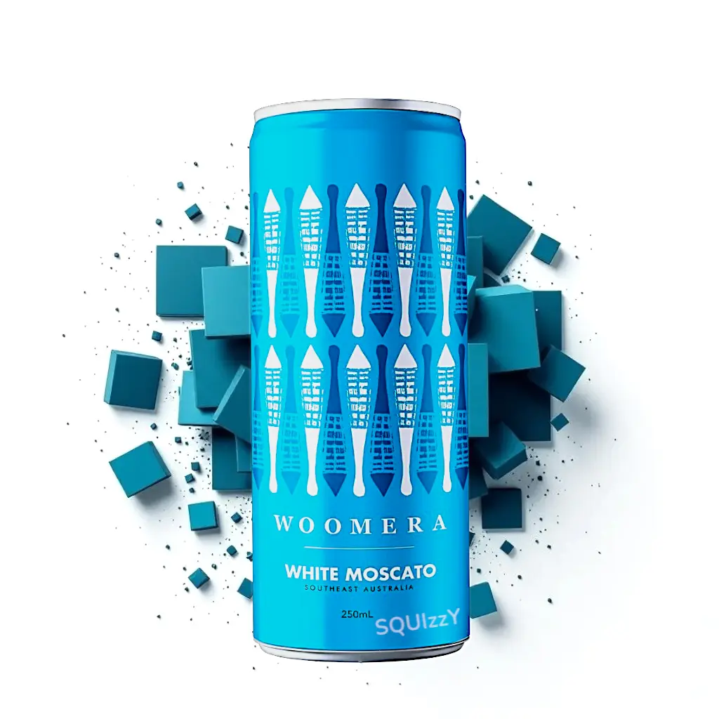 Woomera Sweet Moscato White Wine can 250mL