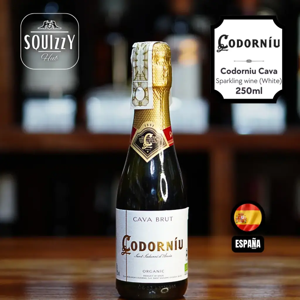 Codorniu Cava Brut White Sparkling Wine 250mL