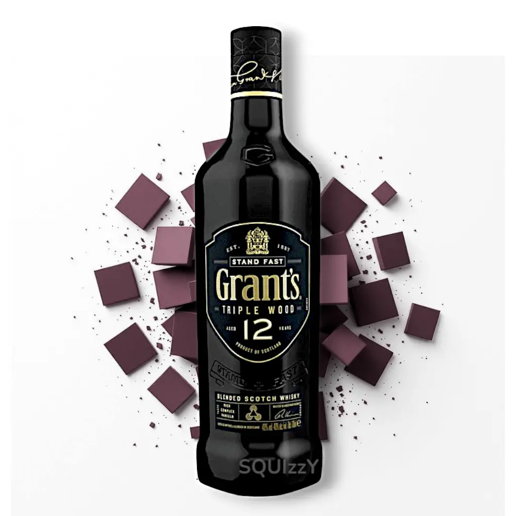 Grants 12 years Triple Wood Blended Scotch Whisky 700mL