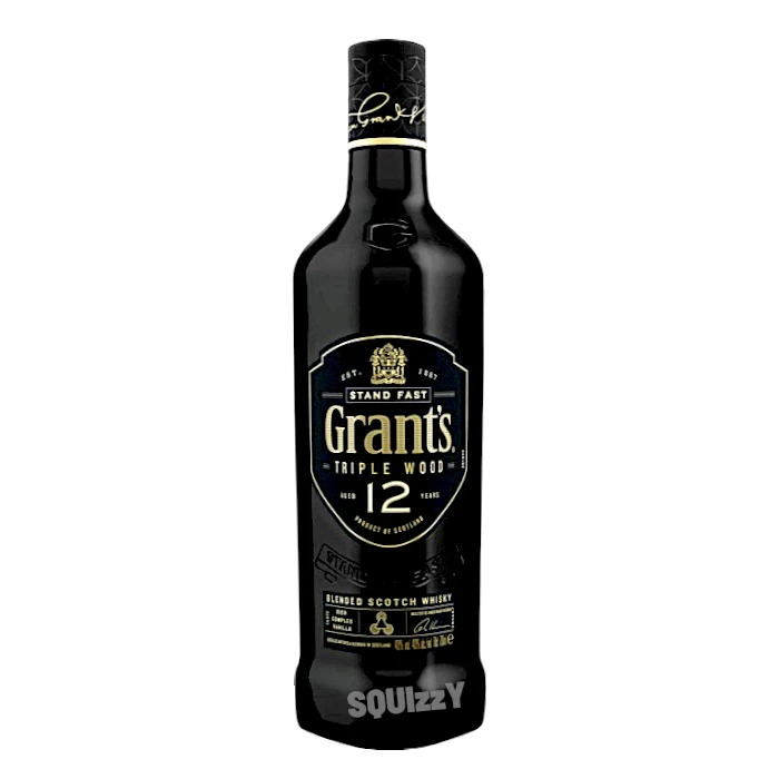 Grants 12 years Triple Wood Blended Scotch Whisky 700mL