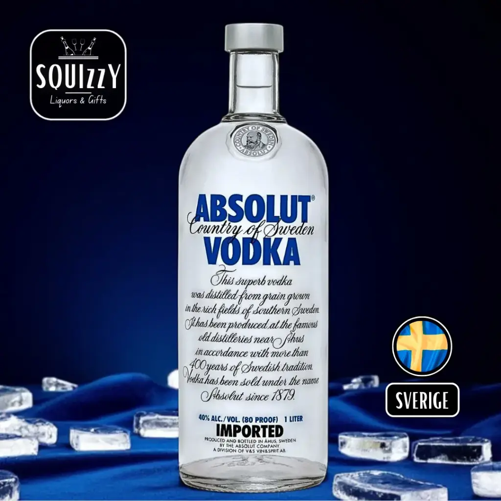 Absolut Original vodka 1L