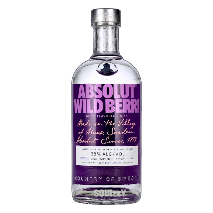 Absolut Wild Berri Flavored Vodka 700mL
