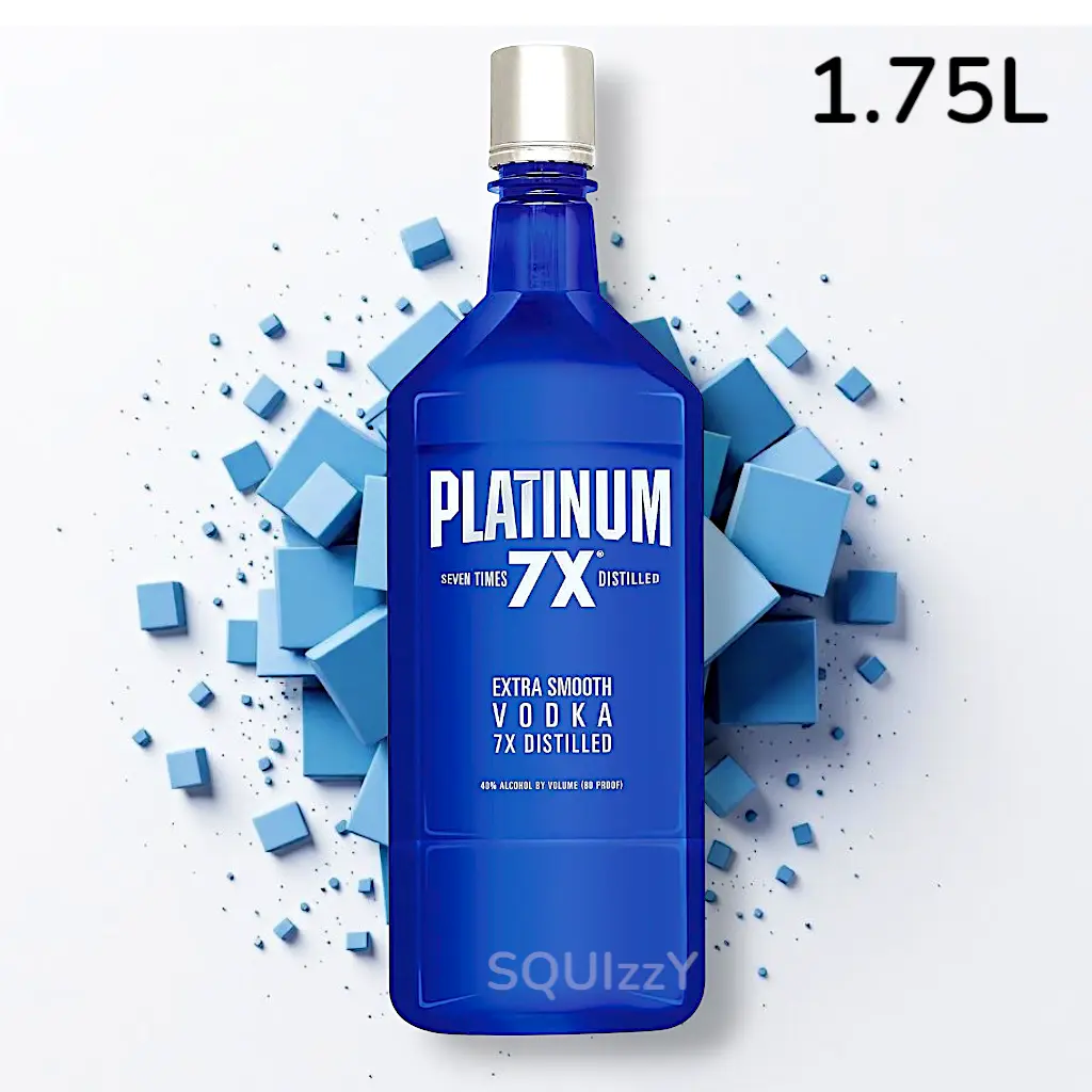 Platinum 7X Distilled Vodka 1.75L
