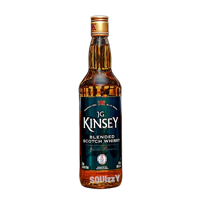 JG Kinsey Blended Scotch Whisky 700mL