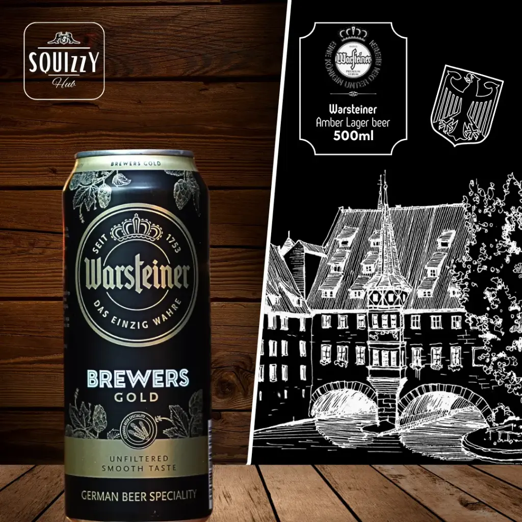 Warsteiner Brewers Gold Beer 500ml