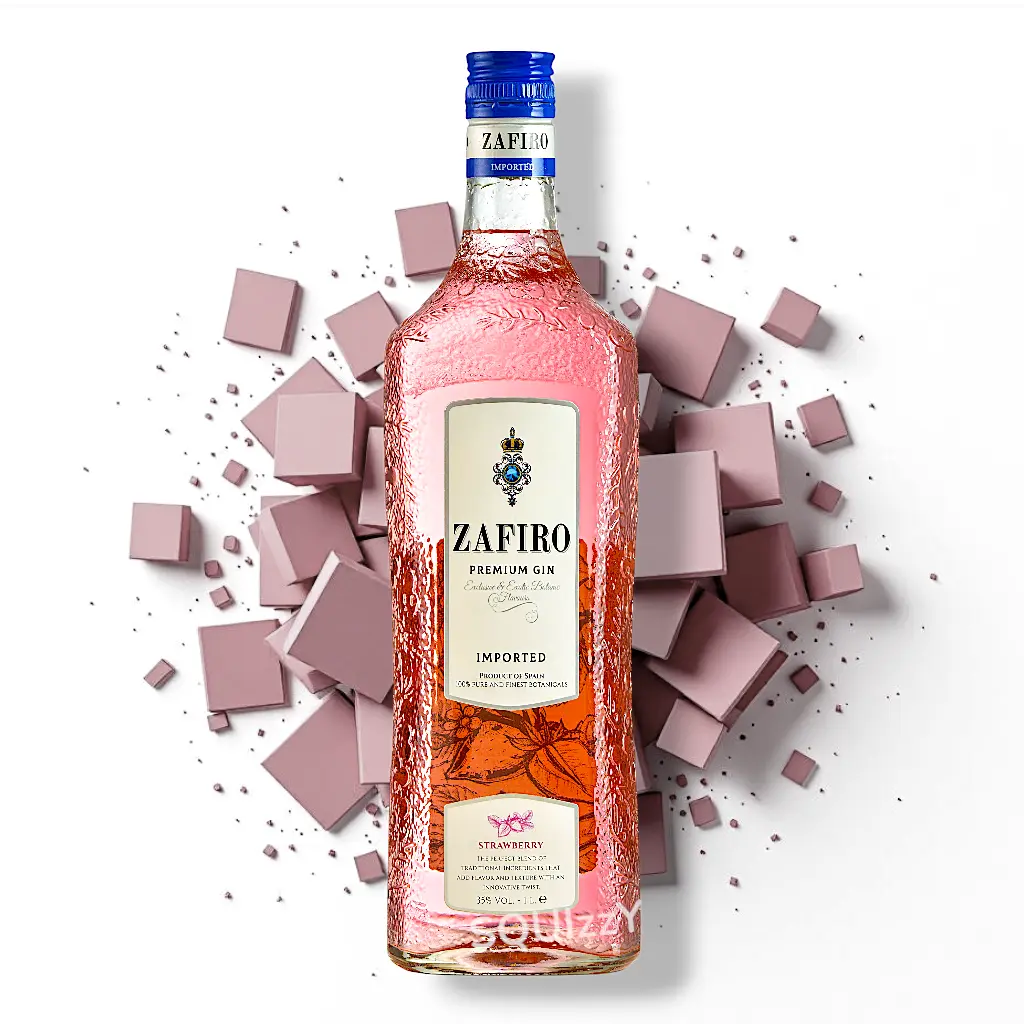 Zafiro Pink Flavored Gin 1L