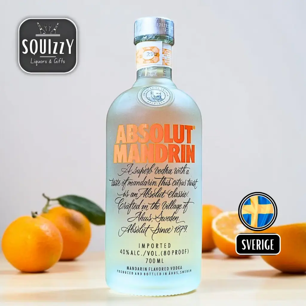 Absolut Mandrin Flavored Vodka 750ml