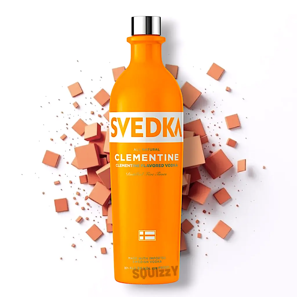 Svedka Clementine Orange Flavoured Vodka 700mL