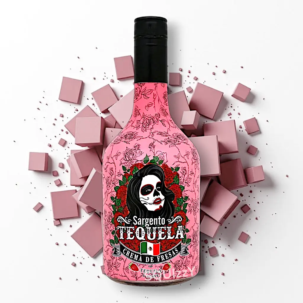 Sargento Tequela Crema de Fresas Liqueur 700mL