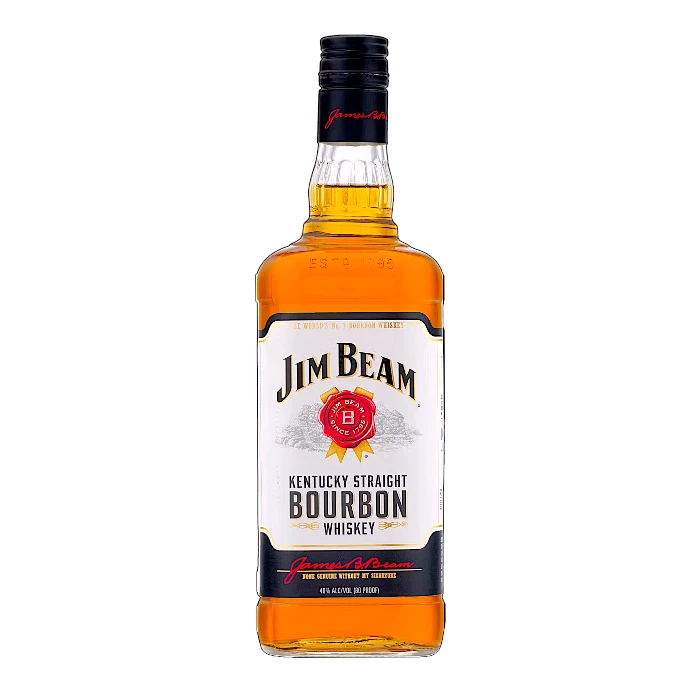 Jim Beam Kentucky Straight Bourbon Whiskey 1L
