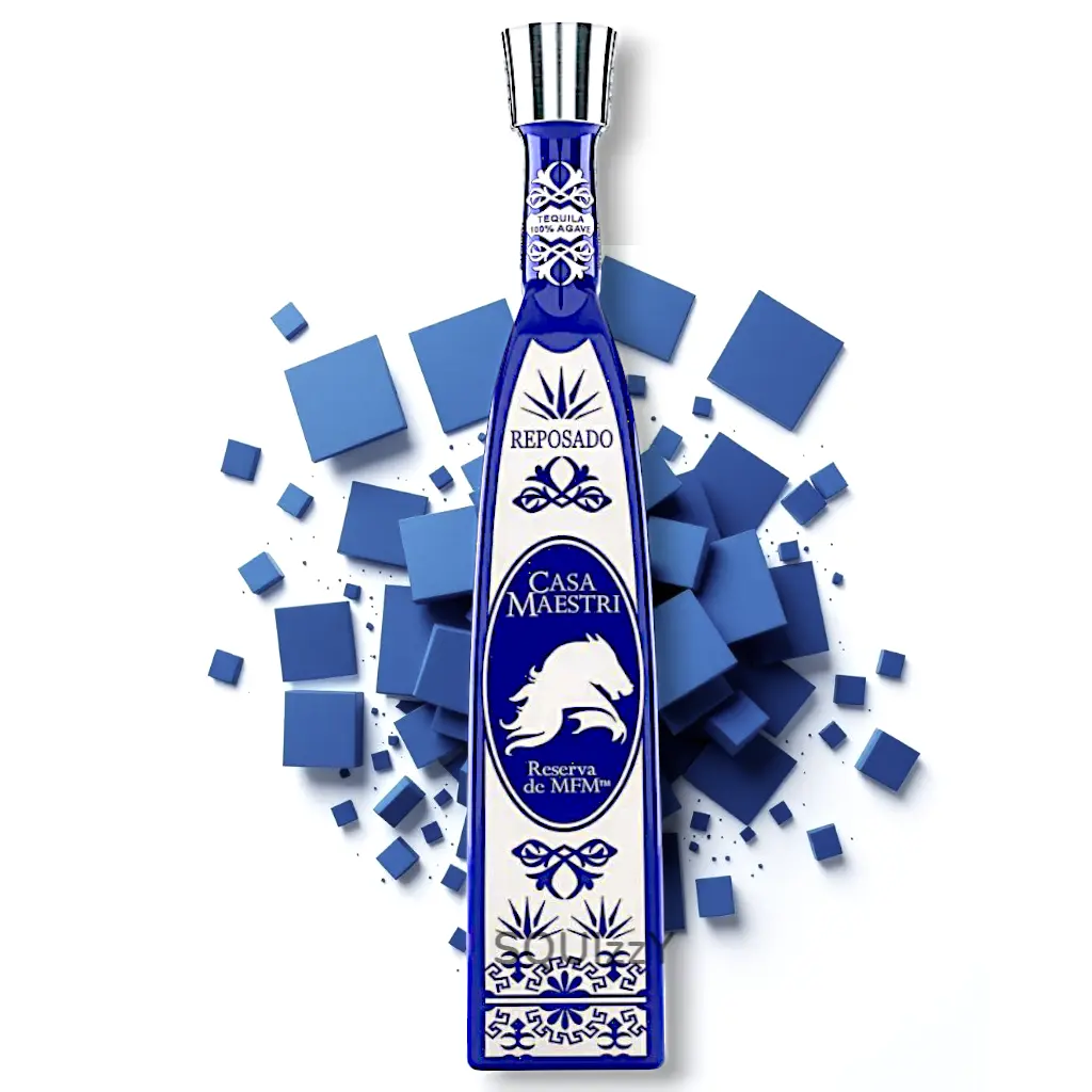 Casa Maestri Reposado Agave Tequila ceramic 1L