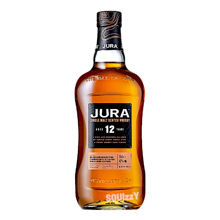 Jura 12 Years Single Malt Scotch Whisky 700mL