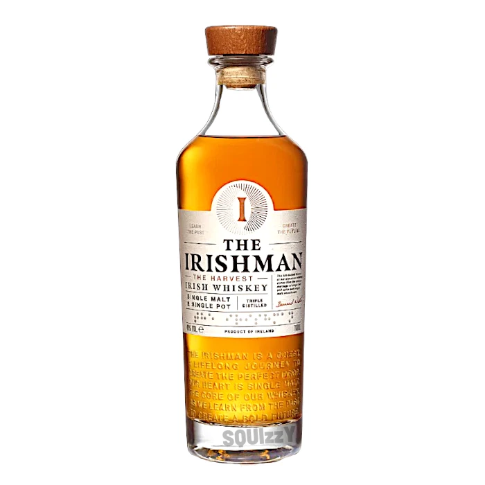 The Irishman The Harvest Single Malt & Single Pot Irish Whiskey 700mL