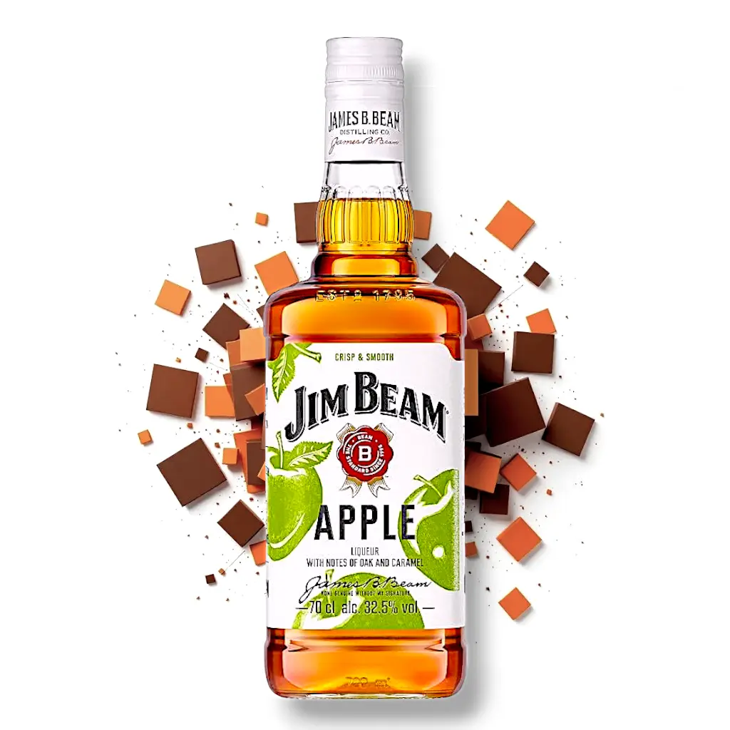 Jim Beam Apple Bourbon Whiskey Liqueur 700mL